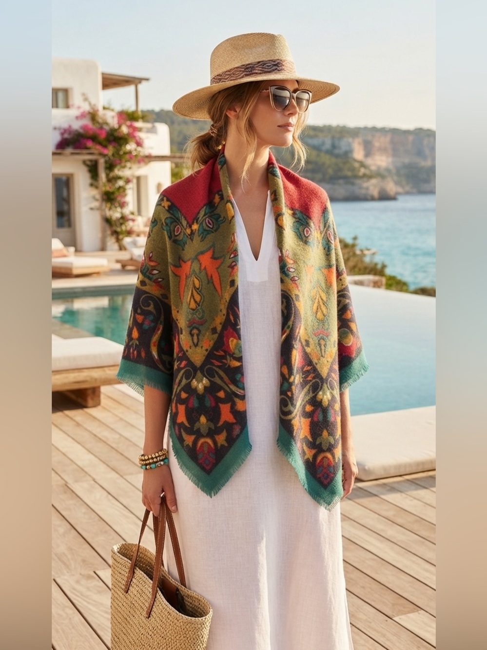 Missoni multicolor wool wrap
